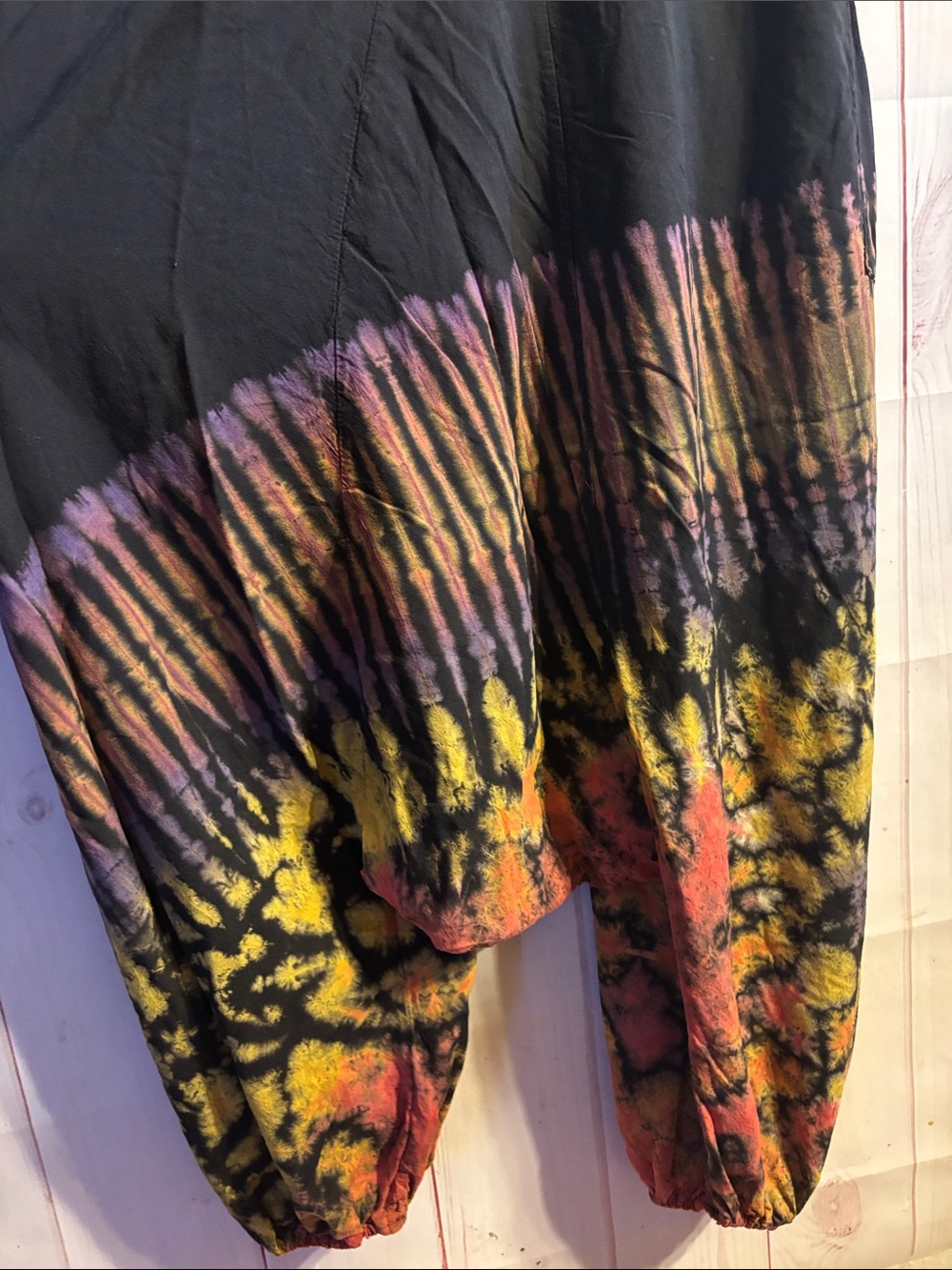Lotus Hippie Tribe Harem Tropical 🌴 Sunset Jumpsuit | One Size - Picture 3 of 11
